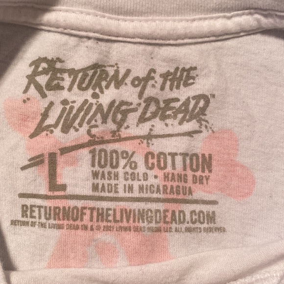 Return of the Living Dead T-Shirt, White - Picture 5 of 9